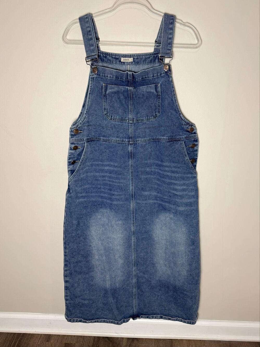 Inherit Clothing Company denim midi dress size XL